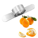 Stainless Steel Orange Lemon Peeler Slicer Fruit Vegetable Kitchen Tools Gadgets