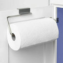 Nailless Over the Cabinet Door Stainless Steel Paper Towel Roll Holder