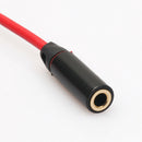 2 x Male To Female 3.5mm Plug Jack Stereo Audio Headphone Extension Cable