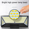 138 LED 4 Modes Solar Wall Light Waterproof PIR Motion Sensor Outdoor Lamp A