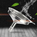 1pc Funnel Stainless Steel Filling Hip Flask Beer Liquid Oil Tools Small Mou Hn