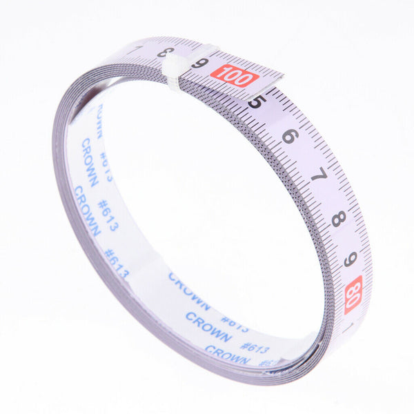 3 Pieces Self Adhesive Miter Saw Track Tape Measure for Workbenches, Saw Tables,