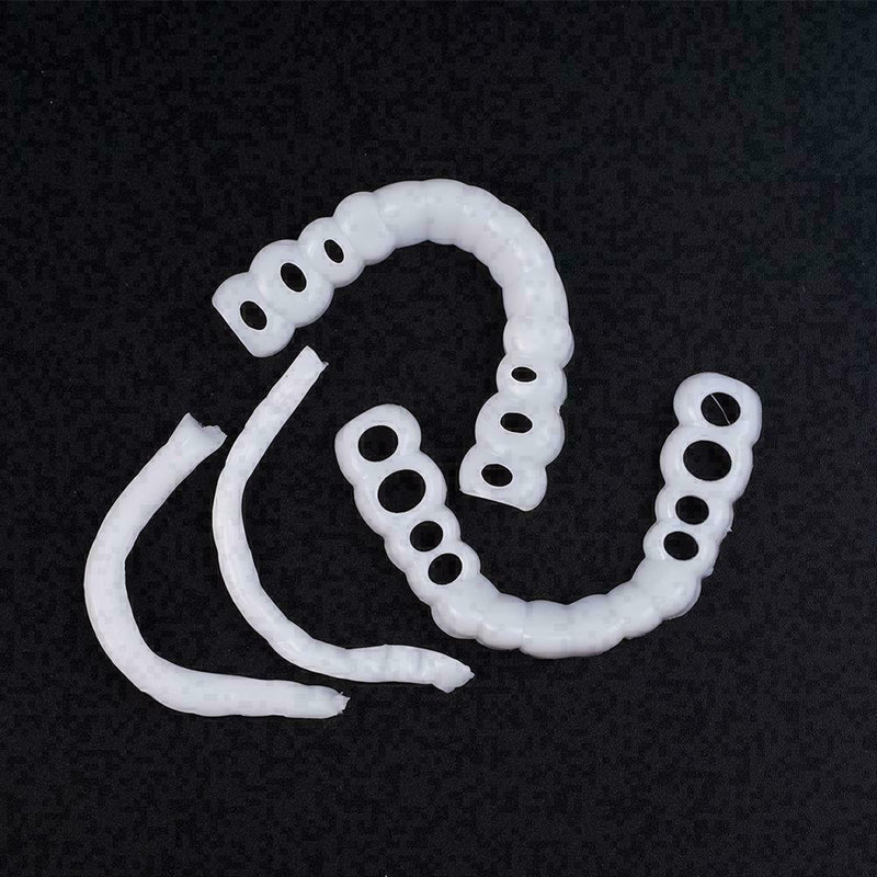 Teeth Faceted Whitening Anti-real Silicone Braces On Dentistry Instant X1H0 I7C1