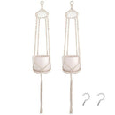 2 Pack Macrame Plant Hanger Hanging Planter Plant Hanger Hanging Plant Hold