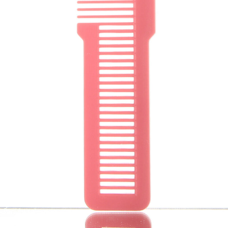 4Pcs Professional 8" Barber's Flat Top Clipper Cutting Combs Hairdressing