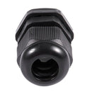 PG11 Compression Water Resistant Stuffing Cable Glands Black 4Pcs M8N2