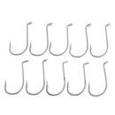 10pcs Saltwater Fishing Hooks Crab Hooks Big Game Stainless Steel Hooks 04