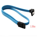 High  SATA III 3.0 6GB/s Straight Angle Data Cable For Data Transfer