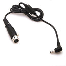 3x 100cm Power Cable DC 5.5 * 2.5mm 4 Pin XLR Female DC Connector Video Cable