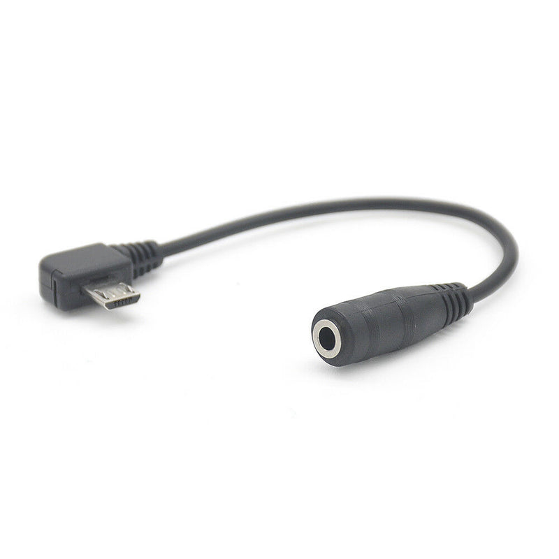Micro USB to 3.5mm Female Jack Aux Audio Adapter Cable