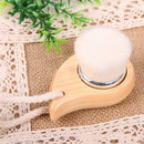 Soft Hair Face Wash Brushes Bamboo Charcoal Facial Cleansing Brush Massage