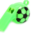 6pcs/lot soccer football whistle cheerleading toys with ropes for kids 3c