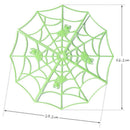 Luminous Halloween Spider Web Glow in The Dark Wall Stickers Decor Decals DIY