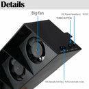 External Cooling Super Turbo 5Fan Cooler With USB Cable For Playstation 4 PS4