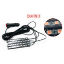 Car Decorative Light Lamps LED4x9 LED Red Charge Interior Accessories Foo VTE