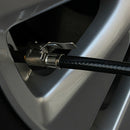 220 PSI Lock On Tire Inflator Air Pressure Gauge Pistol Chuck Flexible Hose New