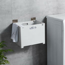Dirty Laundry Clothes Basket Wall Hang Vertical Indoor Bathroom Storage Box