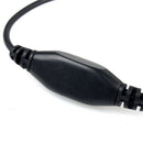 Throat Mic Earpiece for Yaesu Vertex Radio VX-6E VX-6R VX-7E VX-127 VX-170