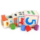 Nesting and Stacking Blocks: Numbers, Shapes, and Colors, Shape Sorting Cube
