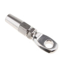 6mm Stainless Steel Wire Rope Swageless Eye Terminal End Compression