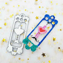 Metal Cutting Dies Stencils for DIY Scrapbooking Photo Album Beard Bookmark