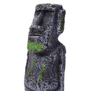 Fish Tank Landscaping Artificial Easter Island Statue Decoration(Small)