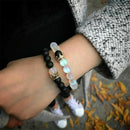 2X Charm King Queen Crown Couple Bracelets His And Her Friendship Beads Bracelet