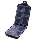 10 Compartments Fishing Tackle Box Lure Hook Rig Bait Plastic Storage Case Black
