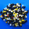 200pc/pack Car Auto Various Plastic Rivet Fasteners Push Pin Bumper Fender Panel