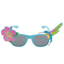 Hawaiian Sunglasses Floral Bird Funny Glasses Beach Party Fancy Dress