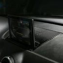 for Audi A3 S3 14-19 Interior Carbon Fiber Console Navigation Screen Cover