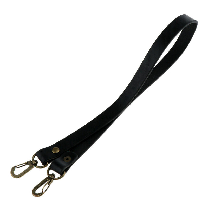 Black  Leather Bag Strap Replacement For Handbag