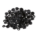 50 Pcs Premium Plastic Hinged Screw Cover Caps Washer Flip Tops for 3mm-5mm