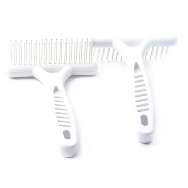Pet Dog Short Long Thick Hair Fur Shedding Remove Cat Groom Rake Brush Comb A
