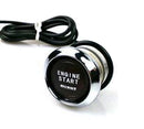 12V Car Engine Start Push Button Switch Ignition Starter Kit Blue LED Universal