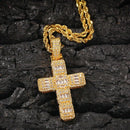 Cross Pendant Necklace Men / Women Hip Hop Sparkling Street Dance Rap Men's