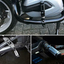1 Pair Aluminum Motorcycle Motor Bike Folding Footrests Foot Pegs Pedals