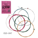 Orphee 6pcs/set Acoustic Guitar Strings Multi-color Copper Strings with Ful