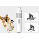 Dog Nail Grinder Professional 2-Speed Electric Rechargeable Pet Nail Trimme