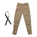1/6 Scale Casual Pants Man's Khaki Trousers for 12inch Action Figures