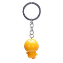 Yellow duck pattern key chain mobile phone backpack hanging ornament