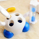 Cute Kids Hourglass Toothbrush Holder Timer Three Minutes Smile Sand Timers