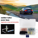 102pcs Solder Seal Wire Connectors+Heat Shrink Sleeves Wrap Tubes with Case