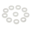 Pack of 10 Plastic Snare Drum Tom Drum Screw Gaskets DIY for Drum-player