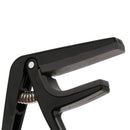 Guitar Capo Quick Change Clamp for Ukulele Guitar Black