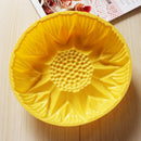 Large Round Flat Sunflower Silicone Cake Mould Pan Baking Tool Cute Design