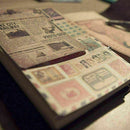 10 pcs DIY Scrapbooking Retro Style Paper Stickers Album Diary Craft Decora W0Q6