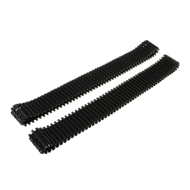 Black 2pcs 7cm Plastic Crawler Track for DIY Robotics RC Car Modified Parts