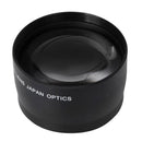 52mm 2x Magnification Telephoto Lens for Canon Nikon Sony Digital SLR Camera
