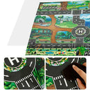 Dinosaur Traffic Road Baby Play Mat Kids Climb Floor Game Pad (130 X 100cm) A